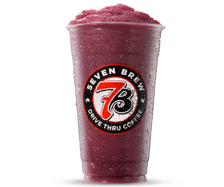 Tuxedo Blue Pom Smoothie drink