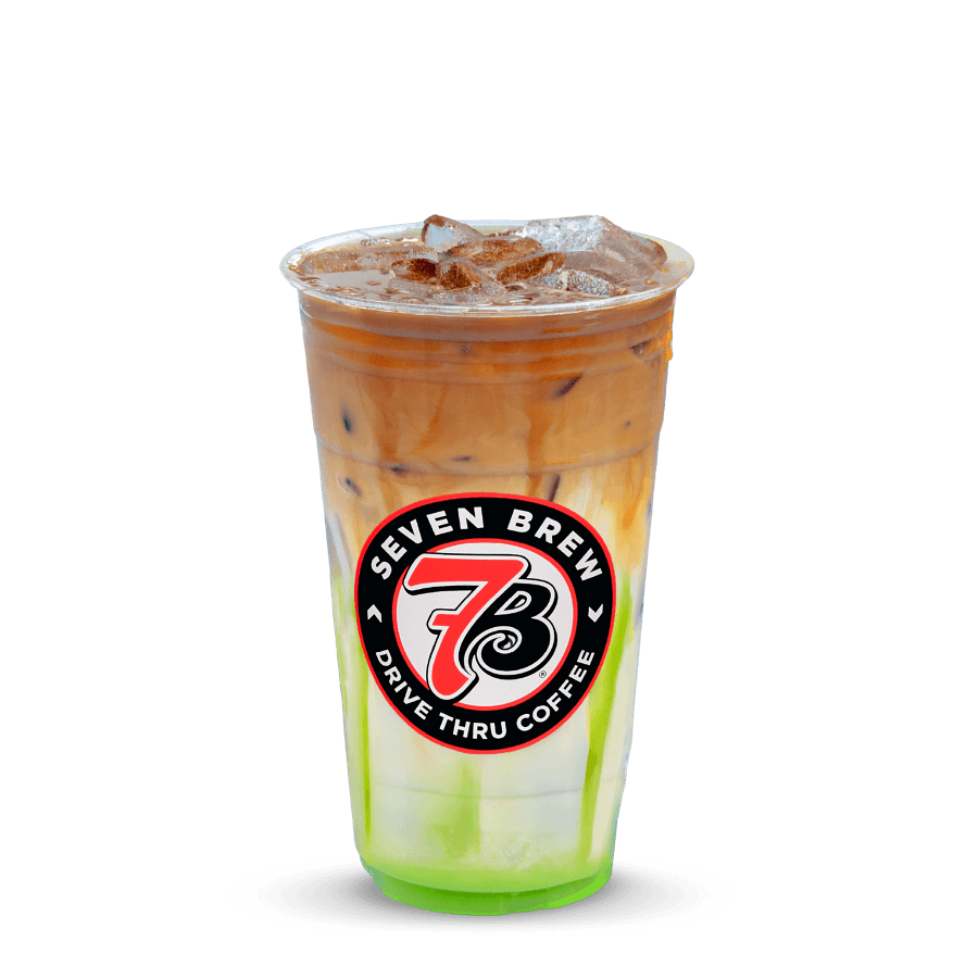 Caramel Apple Pie Macchiato drink